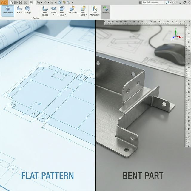 SOLIDWORKS CAD Design Sheet Metal Professional (CSWP-SM)